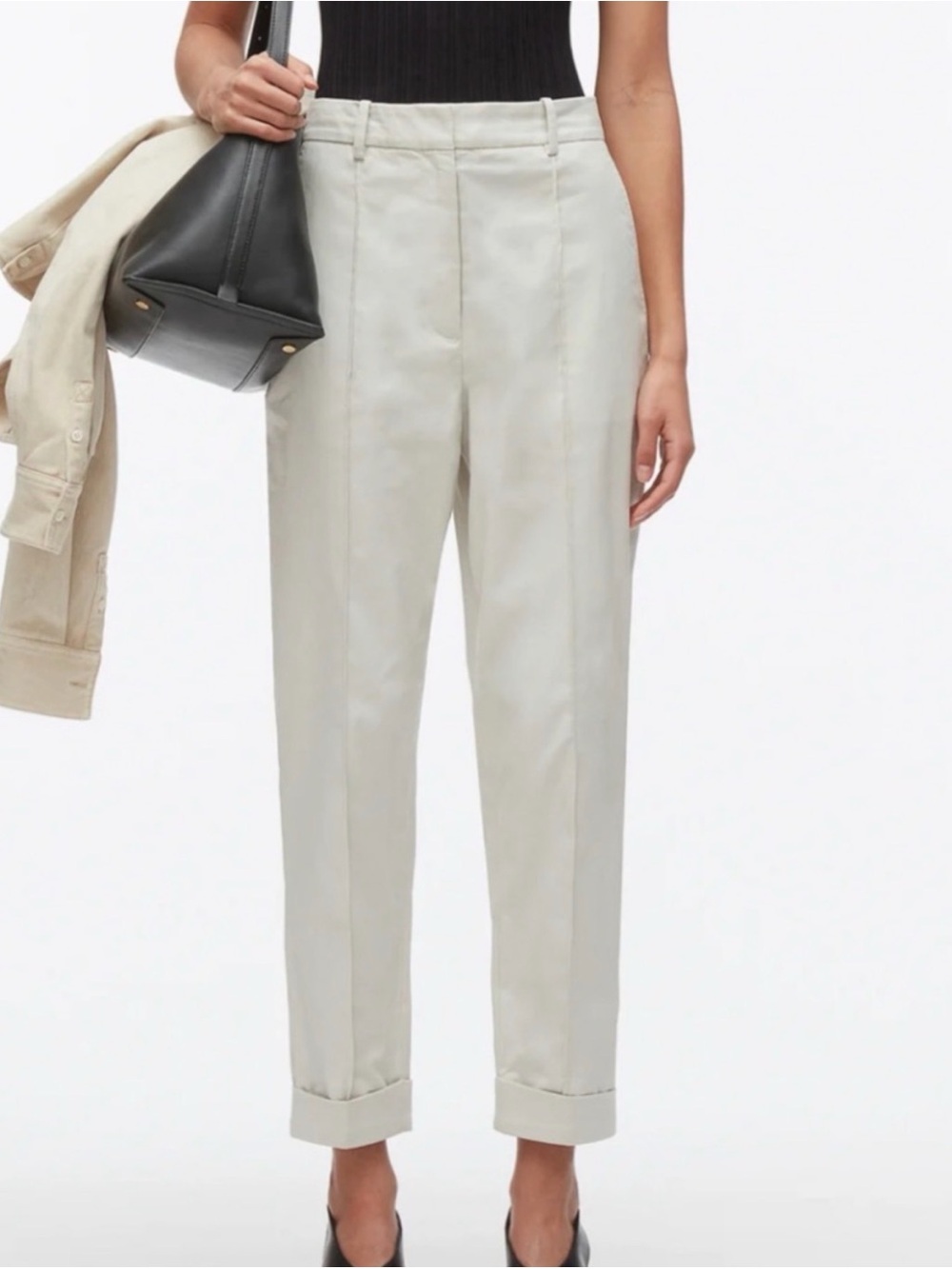 Last Chance 👋 3.1 Phillip Lim Cement Cropped Carrot Trouser